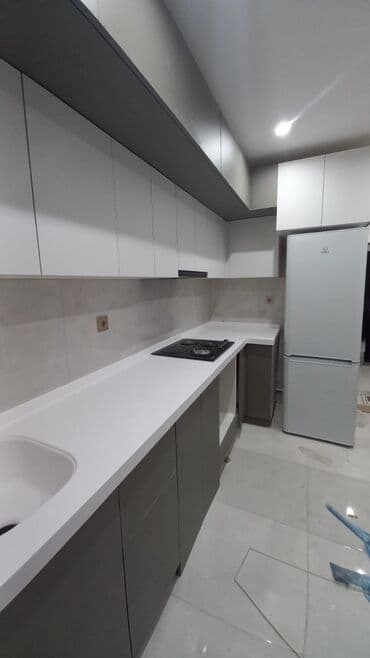 ıkıncı el metbex mebelı: Sifarişlə mətbəx dəsti, Özü çəkən petlələr, MDF, Kredit var, Pulsuz çatdırılma — 2
