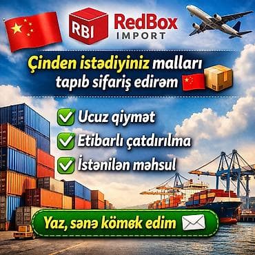 RedBox Import – Çindən istənilən məhsulun tapılması və sifarişi