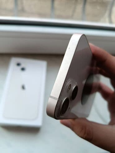 iphon 12 mini: IPhone 13, 128 GB, Ağ, Face ID — 10