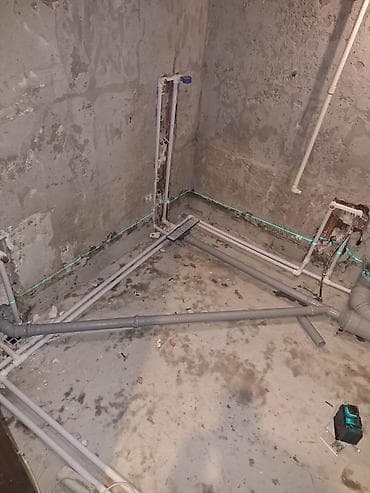 sirkete santexnik teleb olunur: Santexnika boru çəkilişi və kanalizasiya xəttinin quraşdırılması — 2