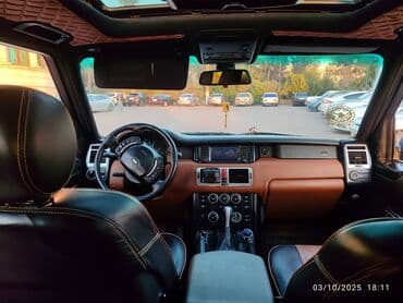 Range Rover L322 – 5 qapılı, qara rəngdə tam ölçülü SUV masinin mueyen