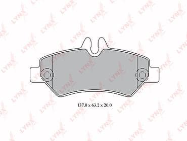 tab 4: LYNXauto Arxa Əyləc Bəndi (Naklatka) BD-5342 AUDI, MERCEDES-BENZ — 2