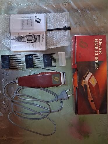 Şəxsi əşyalar: Gəncə şəhərində saç və üz saqqal qırxan Electric Hair Clipper traş — 9