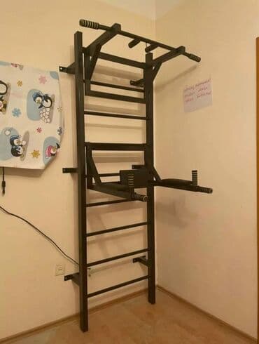 divara vurulan turnik: Şvec stenka Usaqlar ve boyukler ucun 250 kq ceki goturur Turnik bruss — 3