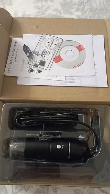 USB Rəqəmsal Mikroskop işləmədiyini üçün satıram təzədi