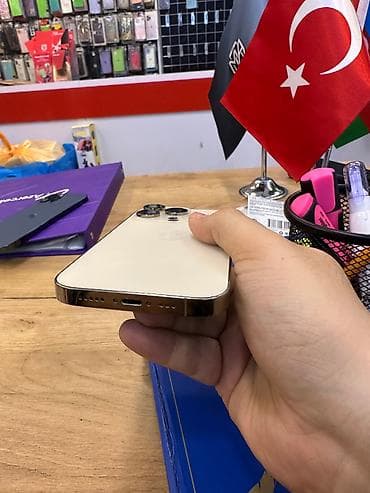 iphone 11 adapter original: IPhone 14 Pro, 128 GB, Qızılı — 4