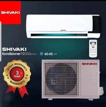 shivaki kondisioner pultu: Kondisioner Shivaki, 30-35 kv. m, Split sistem, Kredit yoxdur — 3