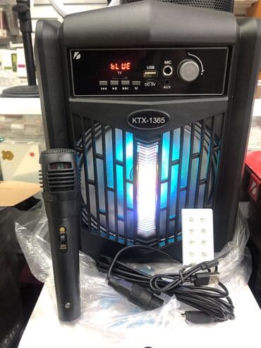 bluetooth mikrofon karaoke: Dinamik kalonka sesguclendirici uslitel karaoke💣 — 1