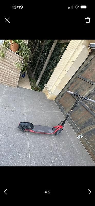 kugo m4 pro max: Ninebot elektrik skuter - Rəng: qara-gövdə, qırmızı çərçivə vurğuları — 4