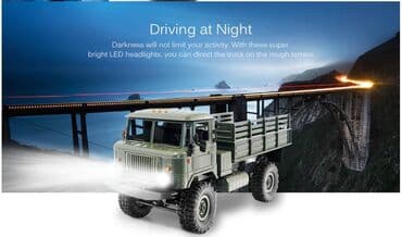 transmitter: Qaz 66 model herbi pultu masin. 6V 700mah NiCd rechargeable batareya — 5