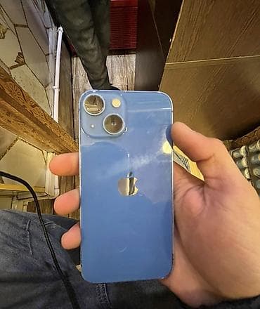 iphone x 200 azn: IPhone 13 mini, Mavi, Face ID — 1