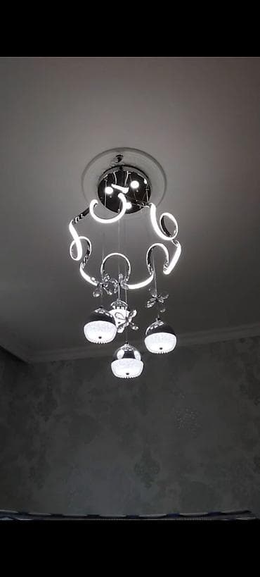 Çılçıraq, 7 lampa, Şüşə lalafo.az -da Çılçıraq, 7 lampa, Şüşə
