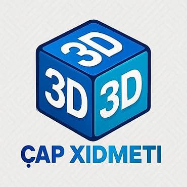 printer epson l3100: 3D çap xidməti İstədiyiniz fiqurlar,qablar,breloklar və s Xüsusi — 1