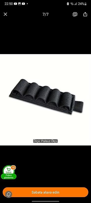 patron açar dəsti: Tüfəng üçün elastik patron tutacağı (shell holder) - Material — 2