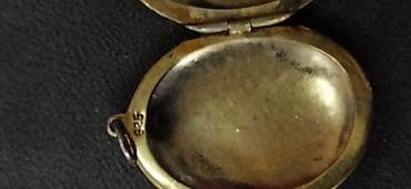 Серебряный брошка советских времён. 5 грам 120 манат, кулон — 6