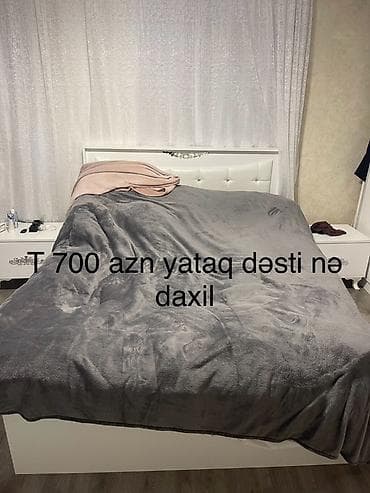 ucuz kamot: İkinəfərlik çarpayı, Komod — 6