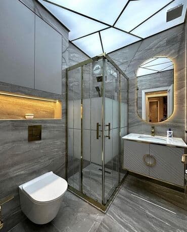 hamam kabin: Yeni Üstü açıq kabina, Künc üçün, Pulsuz çatdırılma — 1