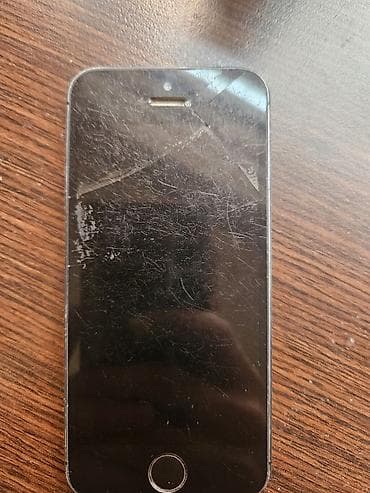 telfonlar samsung: IPhone 5, 16 GB, Space Gray, Qırıq — 4