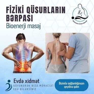 masaj xidməti 2021: Müalicəvi masaj, Uşaqlar üçün, Evə gəlməklə, Klinikada — 10