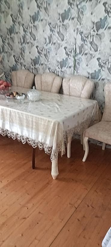 bag stullari: Yemək otağı dəsti – masa və 12 ədəd stul - Klassik üslubda yemək — 6