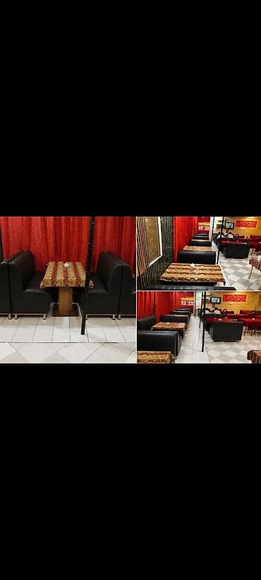 Kafe ve restoran ucun. 11 dest 1.20.lik divan desti. Hec bir problemi — 1