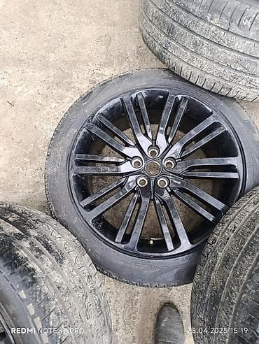 16 disk teker: 4 ədəd təkər-disk komplekti - Disklər: parlaq qara rəngdə, çoxşüalı — 5