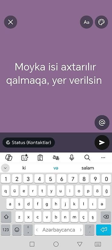 скинорен баку: Moyka, isi axtarılır bakin ici olsun Məzmun: - Avtoyuma (moyka) — 1