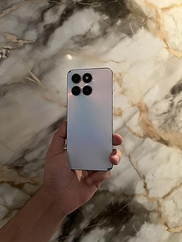 telefonlar yeni: Honor X6a, 128 GB, rəng - Qara, İki sim kartlı — 6
