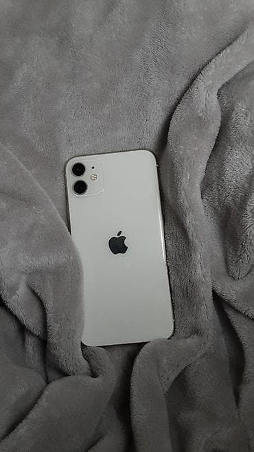 IPhone 11, 64 GB, Ağ, Face ID