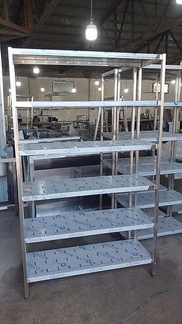 Paslanmayan poladdan sənaye rəfləri və lavabo Məhsul təsviri: - — 1