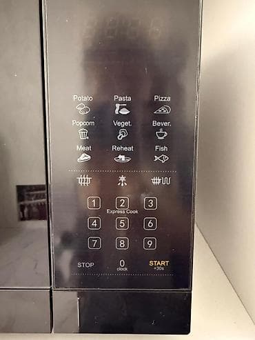 xiaomi 9: Mikrodalğalı soba Vestel, Quraşdırılan, Mikrodalğalar ilə, rəng - Qara — 3