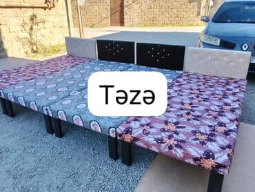 Təknəfərlik çarpayı, Bazasız, Matras ilə, Siyirməsiz lalafo.az -da Təknəfərlik çarpayı, Bazasız, Matras ilə, Siyirməsiz