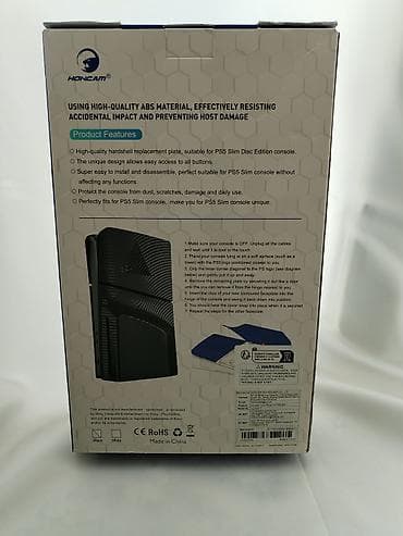 tecno slim: HONCAM PS5 Slim (Disk versiyası) üçün konsol qapağı - Model: HONCAM — 2