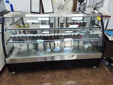 quru vitrin: Soyuducu vitrin – şüşə önlü, paslanmayan polad korpuslu. - Ölçü — 2