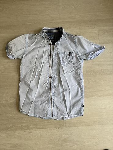 qar geyimi: LC Waikiki kişi köynəyi – qısaqol - Model: LCW Jeans seriyası — 1
