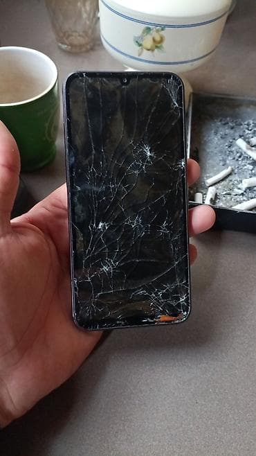 Samsung Galaxy A24 4G, 128 GB, rəng - Bənövşəyi, Qırıq