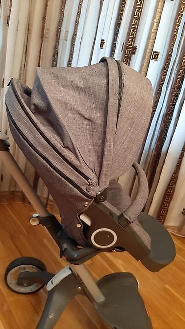 Аксессуары для колясок: Stokke kolyaska, seliqeli islenib, iki dene başligi (lulka) var, biri — 3
