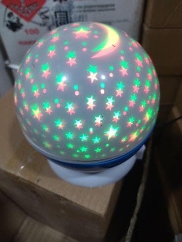 led isiqlar ev ucun: Star Master 🔥 Fırlanan ay ulduzulu lampa✔️ 3 rəng mövcuddur✔️ — 5