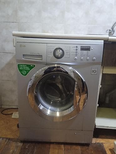 Sağlamlıq və gözəllik: LG paltaryuyan maşın – ön yükləməli, Direct Drive motorlu — 1