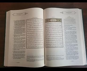 Религиозные книги: Qurani Kerim kitabi hem Azerbaycanca hem Ərəb dilində . Yenidir — 4