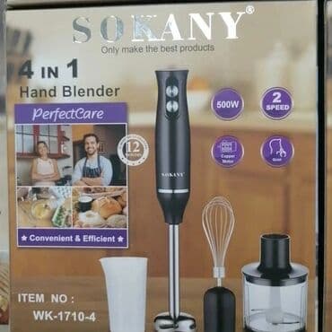 sonifer mixer qiymetleri: 4ün 1 Sokany blenderi 4 hissədən ibarət çox keyfiyyətli, dözümlü — 6