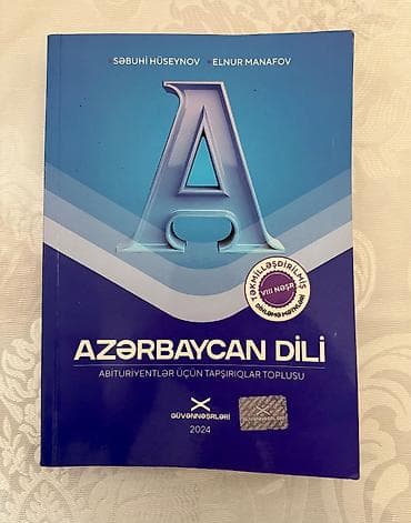 Məhsul: “Azərbaycan dili – Abituriyentlər üçün tapşırıqlar toplusu” — 1