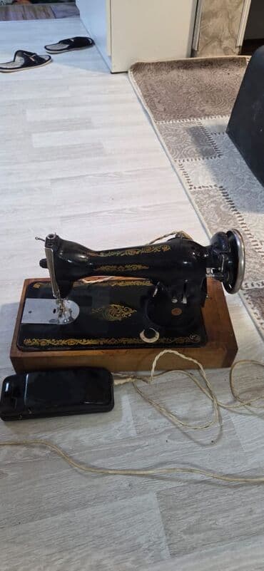 qaçış aparatı satış: Elektrik tikiş maşını – retro/klassik model - Korpus: metal gövdə — 7