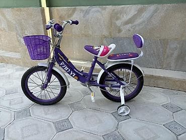 14 dyumlu velosiped: İşlənmiş İki təkərli Uşaq velosipedi 16", sürətlərin sayı: 1 — 2