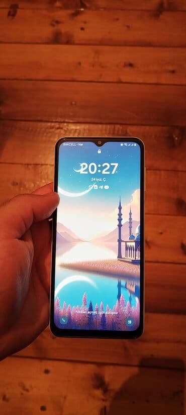 samsung a8 2020: Samsung Galaxy A23, 128 GB, rəng - Ağ, Barmaq izi, Sensor, İki sim kartlı — 1