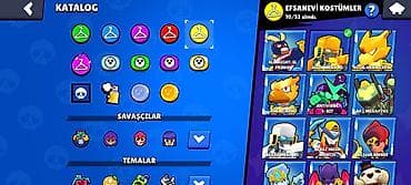 brawl stars 2: Brawl Stars oyun hesabı – yüksək inkişaf etmiş profil - Kupa: 85,212+ — 5