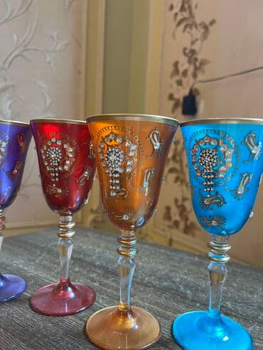 fincan dəstləri: Qədəhlər, 6 ədədli dəst — 4