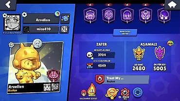 şəxsi əşyalar: Brawl Stars hesabı 70k kupali hesab satilir deyerinnen qat qat ucuz — 2