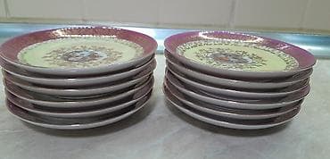 Mətbəx aksesuarları: Çay dəsti, Farfor, 12 nəfərlik, Almaniya — 4