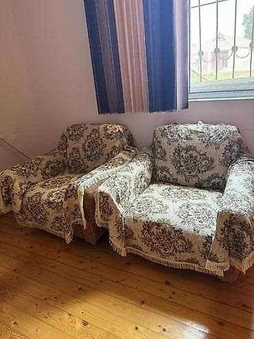 2 kreslo 1 divan dəst tam sağlamdır rahatlıqla istifadə edə bilərsiz — 3